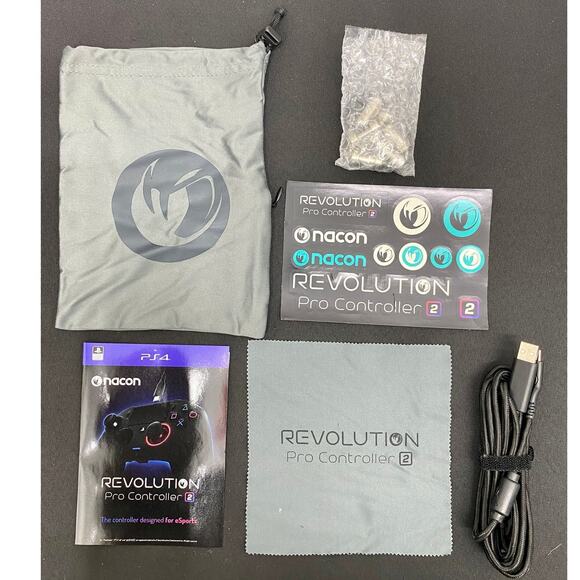 Orange Nacon Revolution Pro Controller 2 for PS4 W/ Box and Accessories - Picture 6 of 12